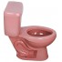 Elongated Comfort Height Toilet Pink